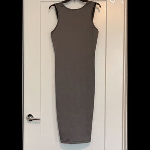 H&M Body-con dark Grey dress